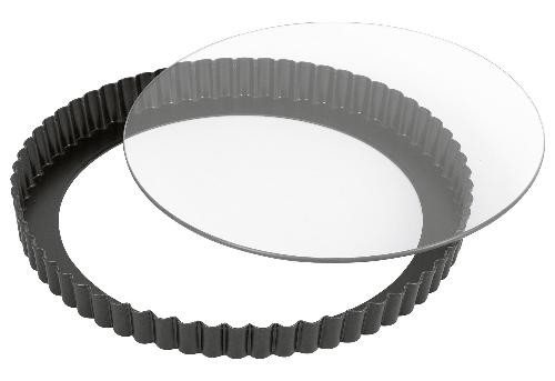KAISER Quicheform Inspiration mit Glashebeboden Ø28cm