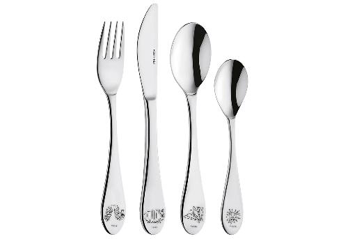 GEDA LABELS Kinder-Besteckset "Raupe Nimmersatt