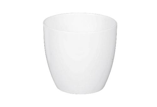 Scheurich Übertopf Alaska Keramik Ø14cm weiß