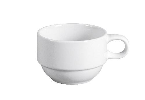 Retsch Kaffeeobere Classico stapelbar 210ml weiß