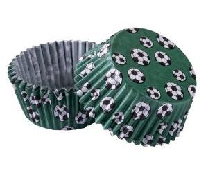Zenker Papier-Muffinförmchen "Fußball" 50er Pack