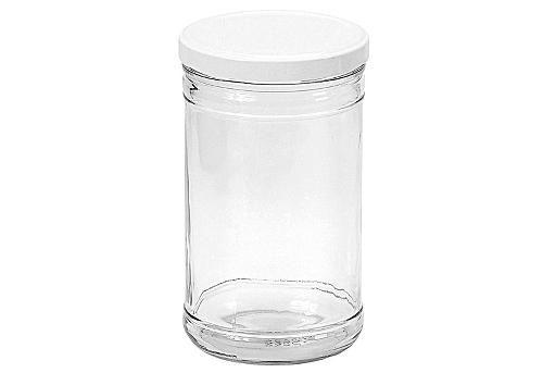 EmSy Schraubdeckelglas Gurkenglas mit 100mm TO-Deckel 1050 ml