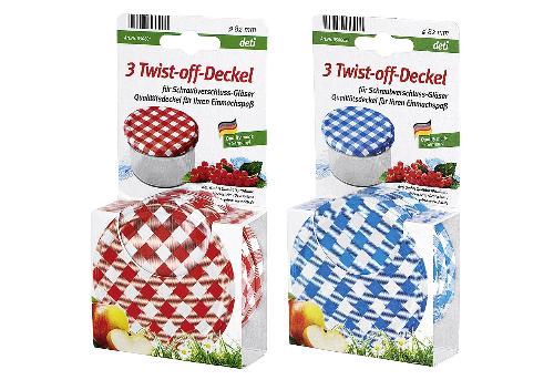 deti Twist-off-Deckel 3er Set