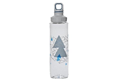 EMSA Trinkflasche Tritan ScrGeometry 0,7l transparent
