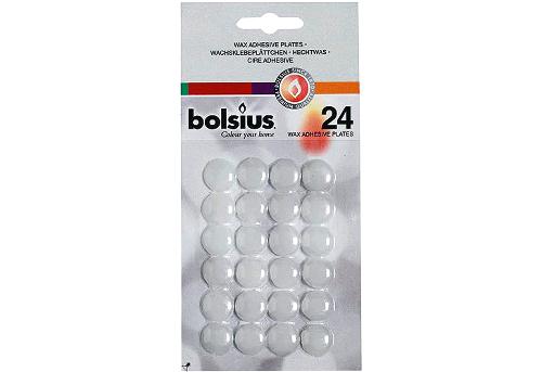 bolsius 24 Haftklebeplättchen auf Karte