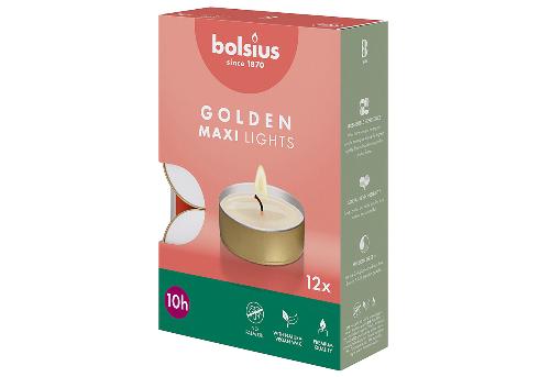 bolsius Maxi-Teelichte 18er Pack