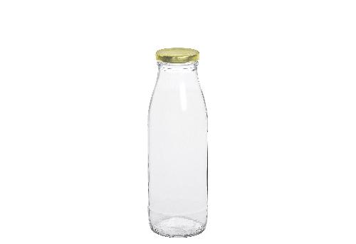 EmSy Saftflasche 500ml mit 48mm TO-Deckel gold