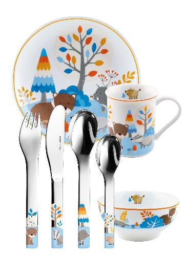 PURESIGNS Kindergeschirr Friends 7teilig