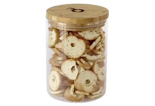 pandoo Vorratsglas mit Bambusdeckel