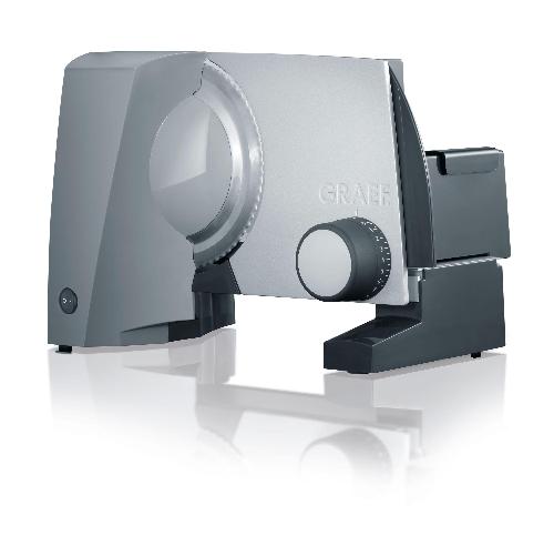 GRAEF Allesschneider G55 mit 17 cm Wellenschliffmesser grau