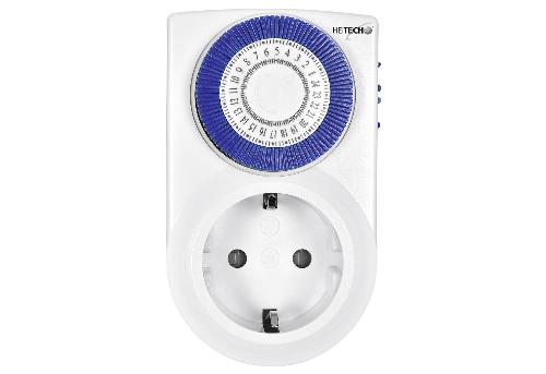 Heitech Tages-Zeitschaltuhr mechanisch "Mini
