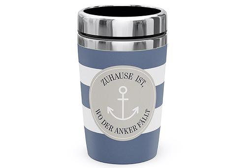 la vida Becher to go "Geschenk für Dich - Ahoi