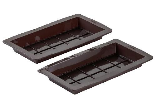 Fackelmann Silikonform Dubai-Schokolade 2er Set