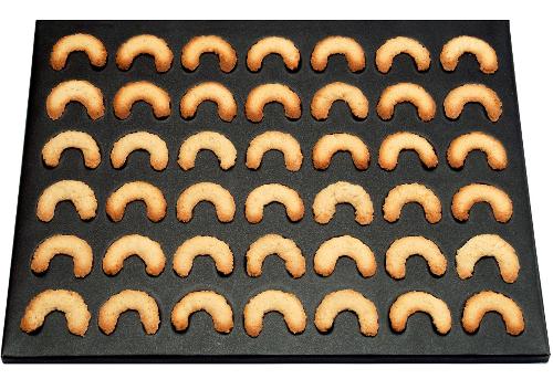 Zenker Vanillekipferlblech 42 Kipferl