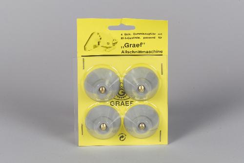 GRAEF Gummi-Saugfüße