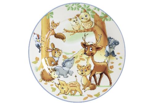 Ritzenhoff & Breker Frühstücksteller "Waldtiere