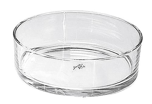 Sandra Rich Schale Glas 8cm Ø25cm klar