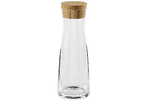 Bohemia Cristal Karaffe mit Korkstopfen 1000 ml
