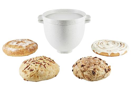 KitchenAid Brotbackrührschüssel 4,7l weiß