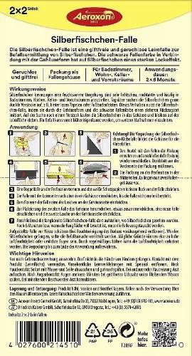 Aeroxon Silberfischchen Falle 2er Pack