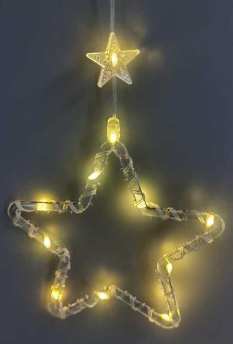 FHS LED Powerbank Fensterornament Stern