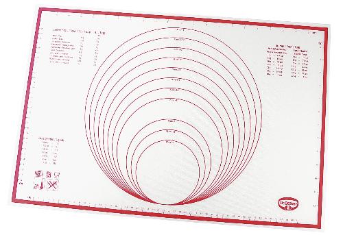 Dr. Oetker Ausrollmatte Silikon 60 x 40 cm