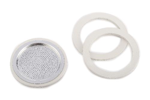 Bialetti Dichtungs und Filterset 3+1