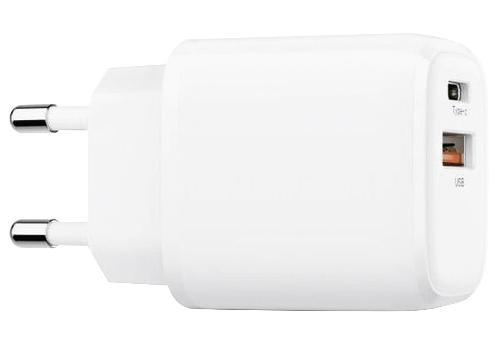 DINIC USB C+A Ladeadapter 20W, weiß