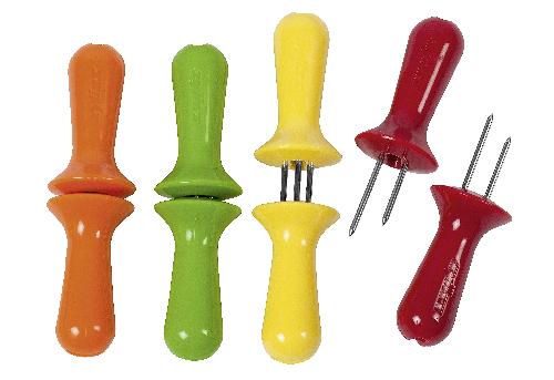 Zyliss Maiskolbenhalter farbig sortiert 8 Stück auf Karte