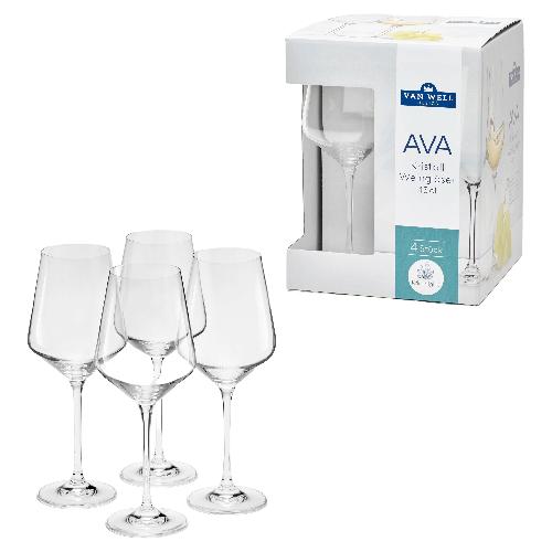 VAN WELL Weinglas "Ava" 4er Karton