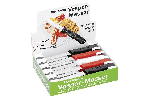 RÖR Vespermesser- / Frühstücksmesser 2fach sortiert