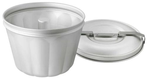 Dr. Oetker Wasserbadform Classic 2,5 L Ø 19 cm Aluminium eloxiert
