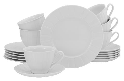 CreaTable Kaffeeservice "Barcelona" 18-teilig