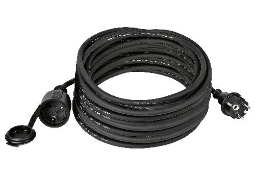 Heitech Verlängerung Gummi Außenbereich 25m