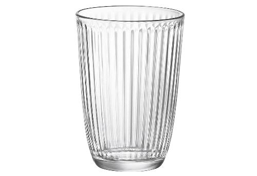 Bormioli Rocco Longdrinkbecher Line klar 39cl H12cm Ø8,5cm 6er Set