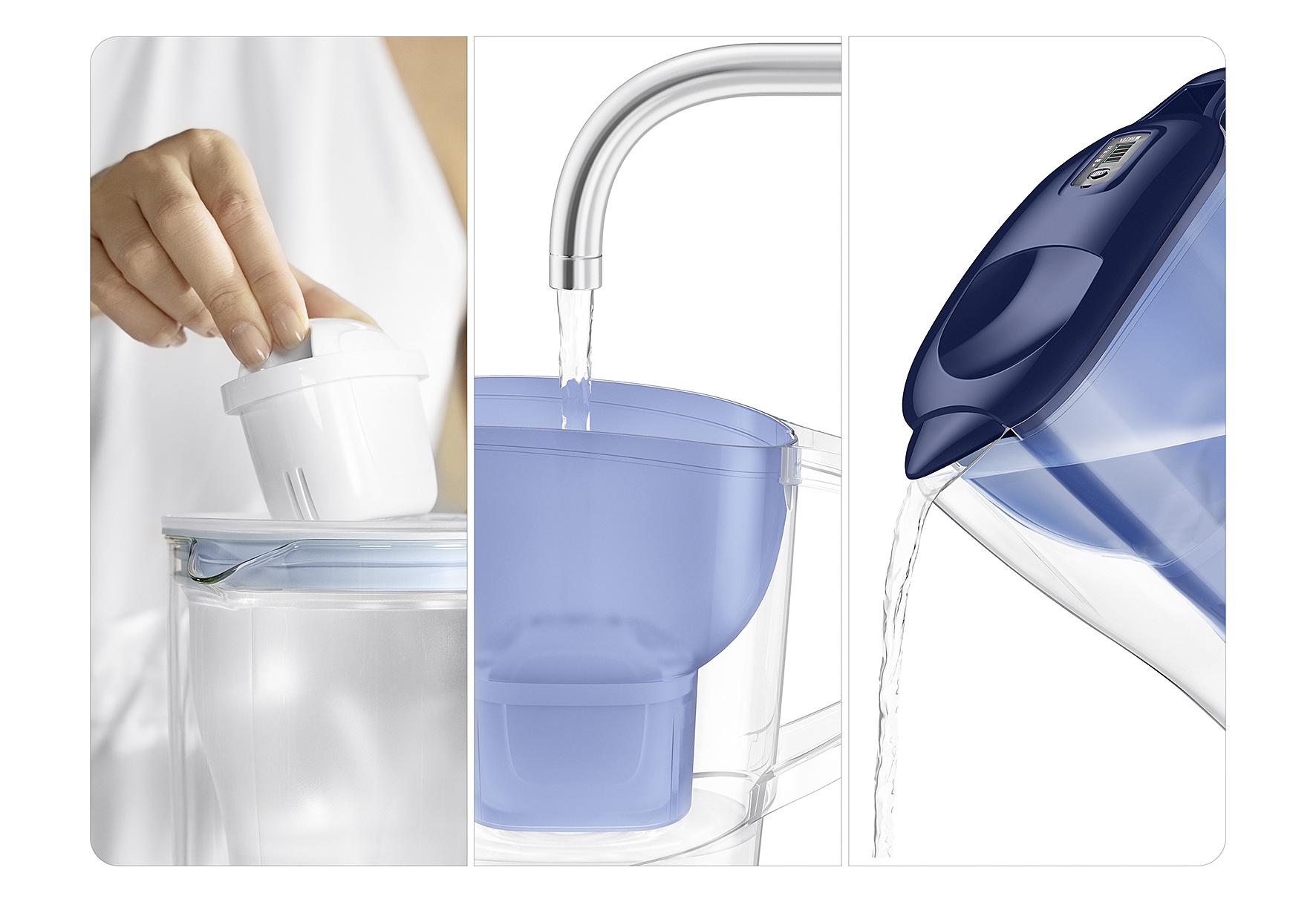 BRITA Wasserfilter-Kanne "Aluna