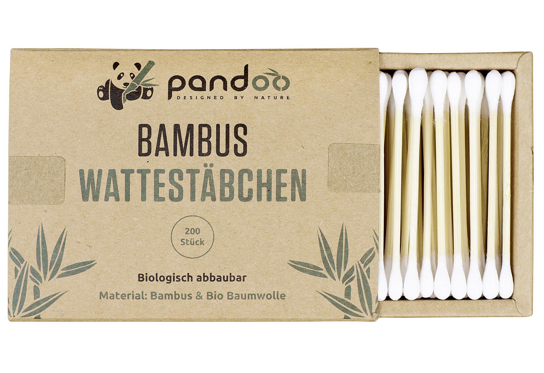 pandoo Wattestäbchen 200er Pack