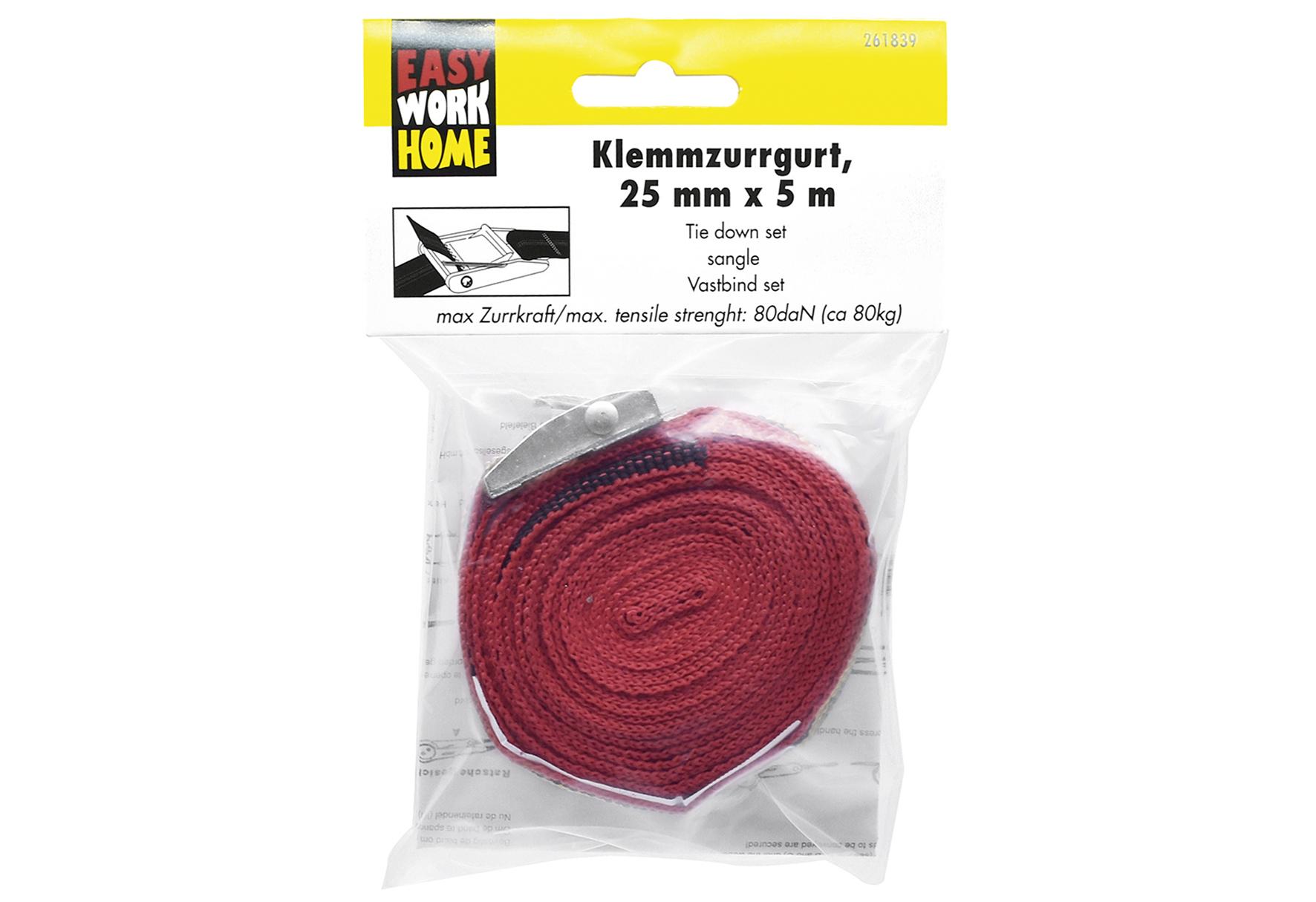 EASY WORK Schnellspannzurrgurt