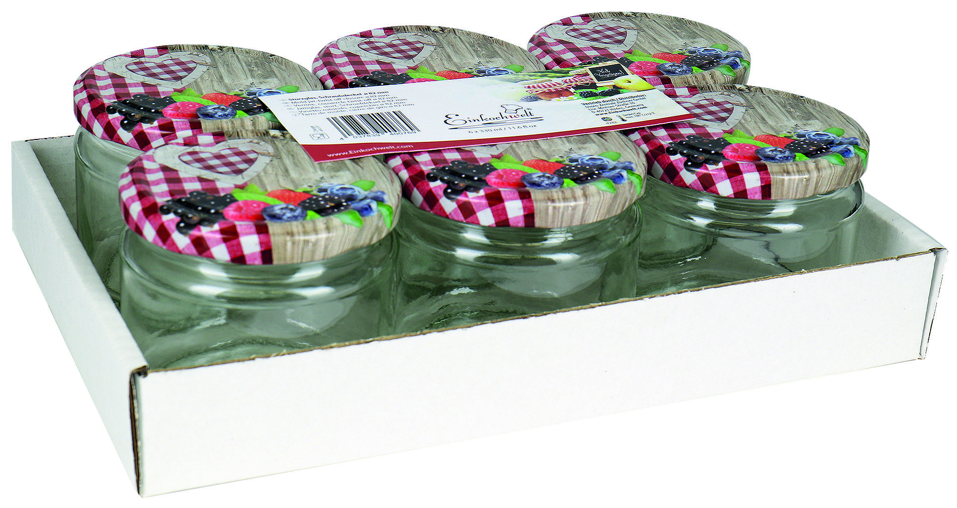 Dosen-Zentrale Sturzglas