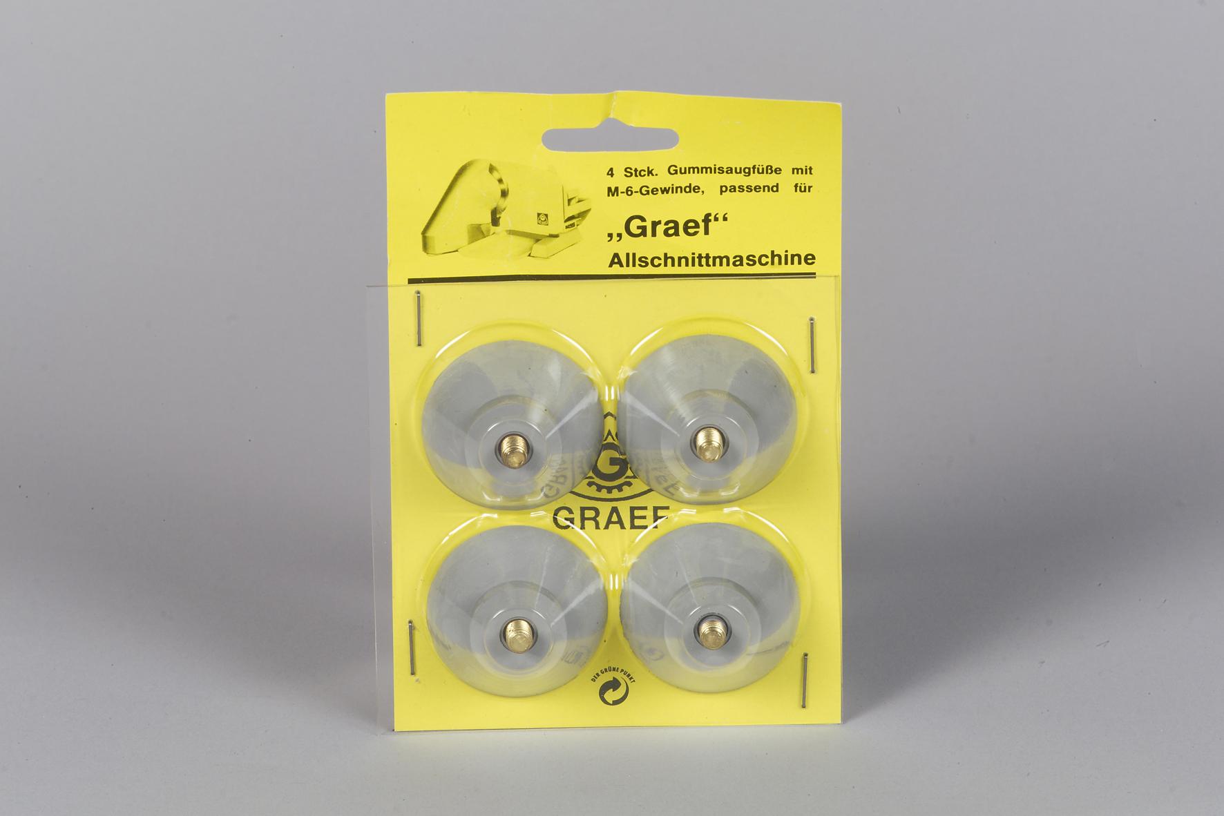 GRAEF Gummi-Saugfüße