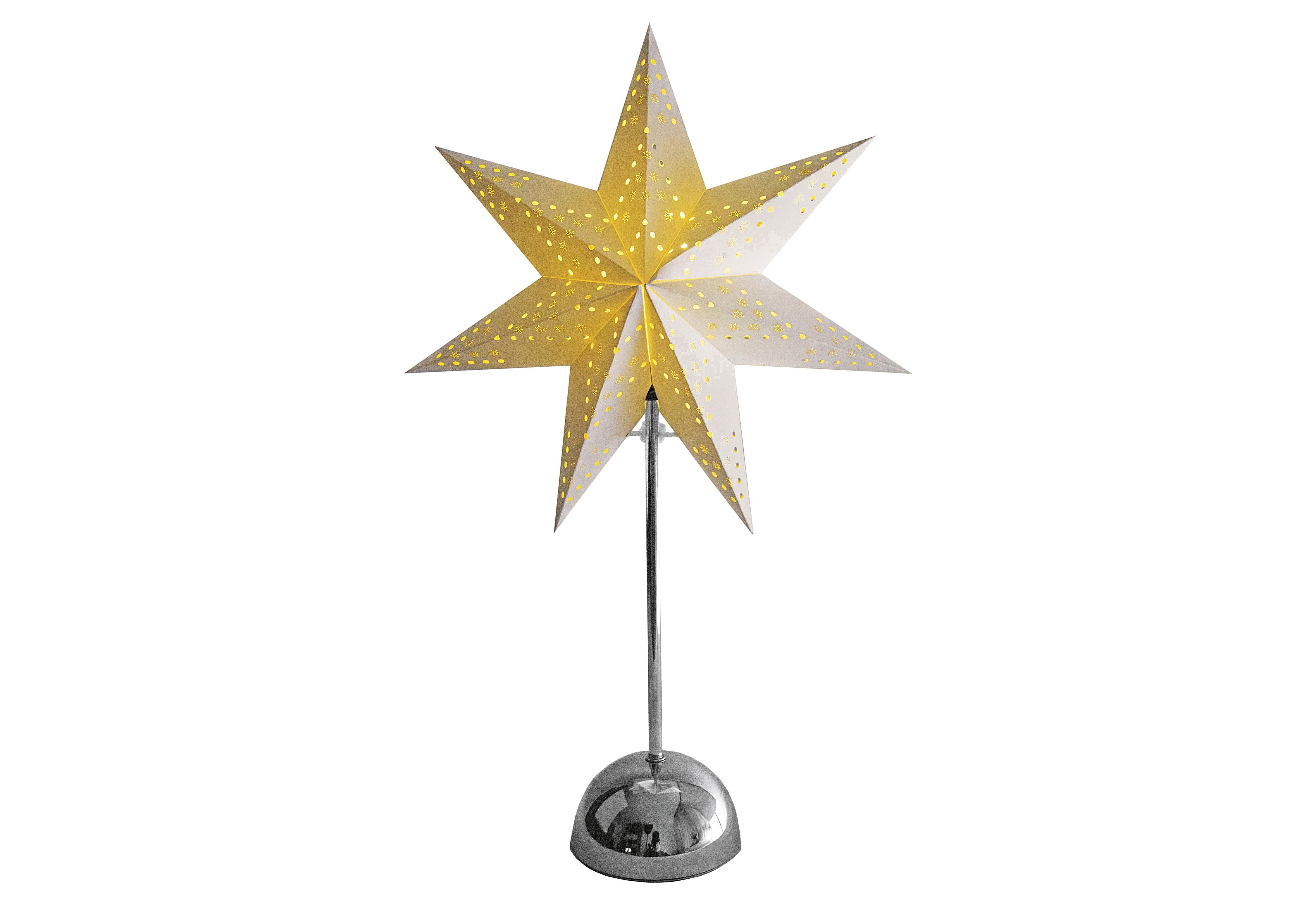 Star Trading LED-Standstern "Cellcandle