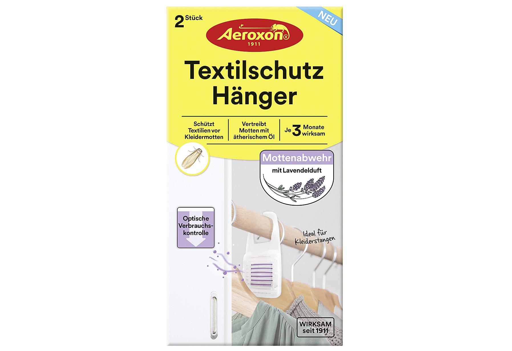 Aeroxon Textilschutz Hänger 2er Pack