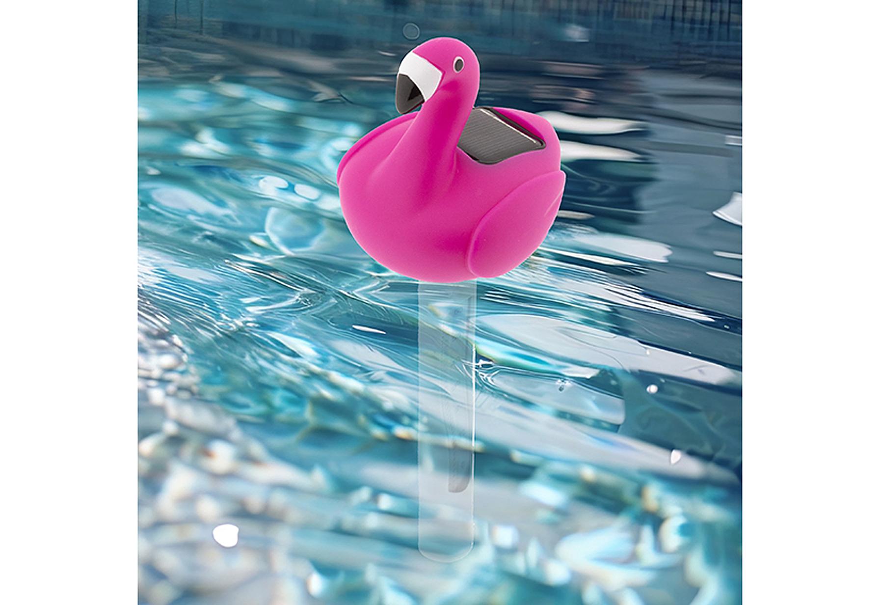 HI Pool Solar - Thermometer "Flamingo