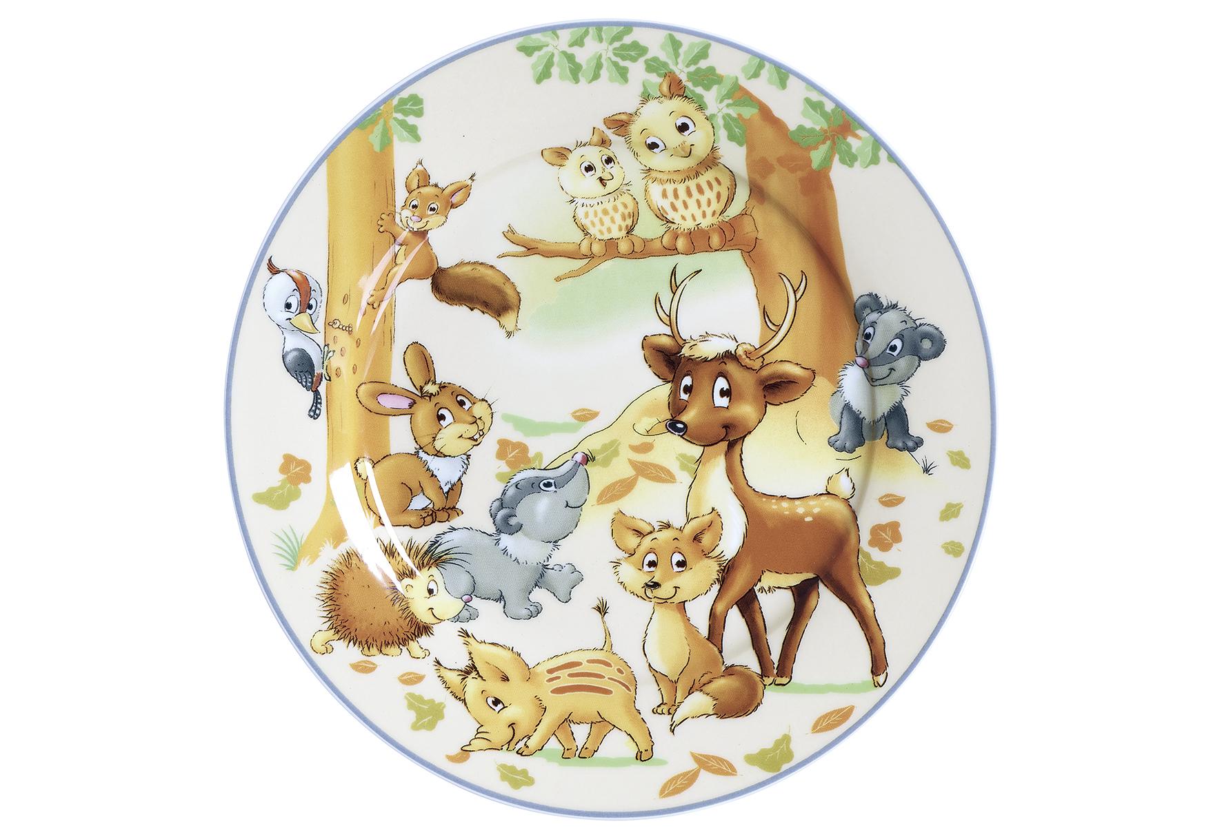 Ritzenhoff & Breker Frühstücksteller "Waldtiere