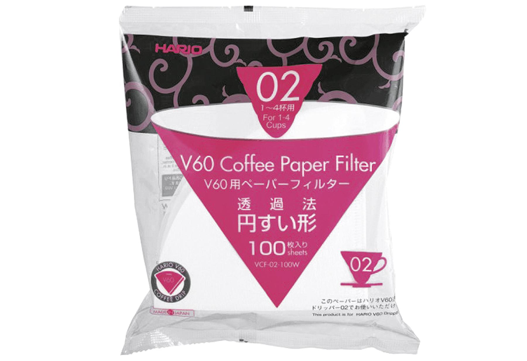 HARIO Papierkaffeefilter "V60" Gr. 02