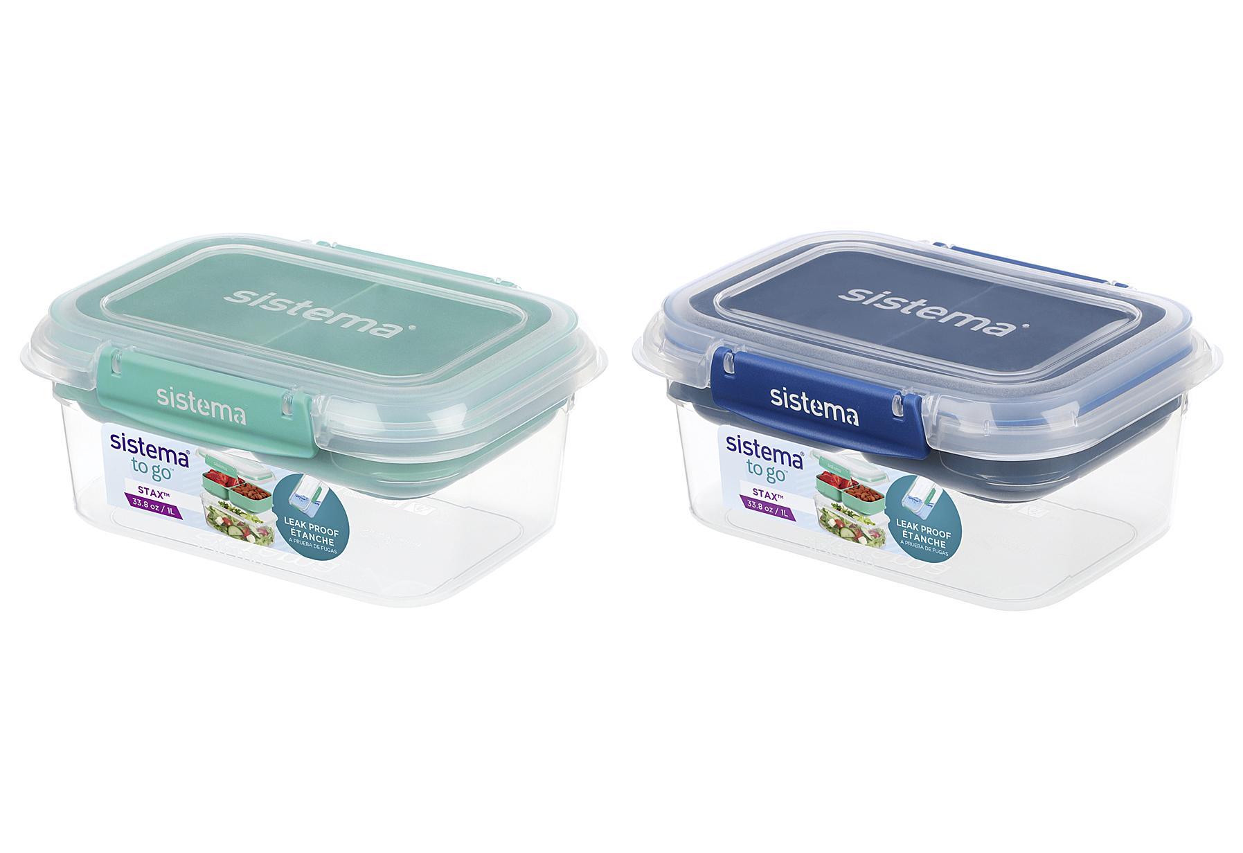 Sistema Lunchbox "Stax" 2-fach sortiert