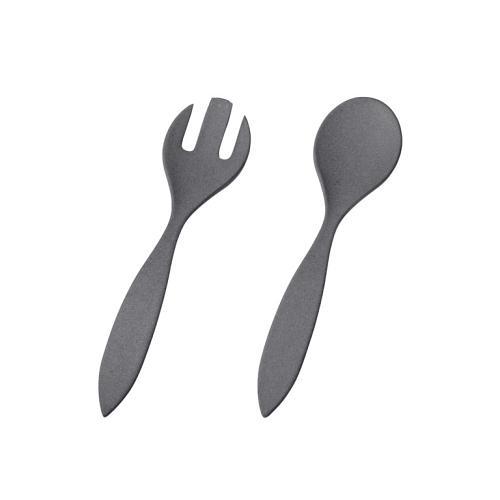 Magu Salatbesteck "Natur-Design" 2-teilig