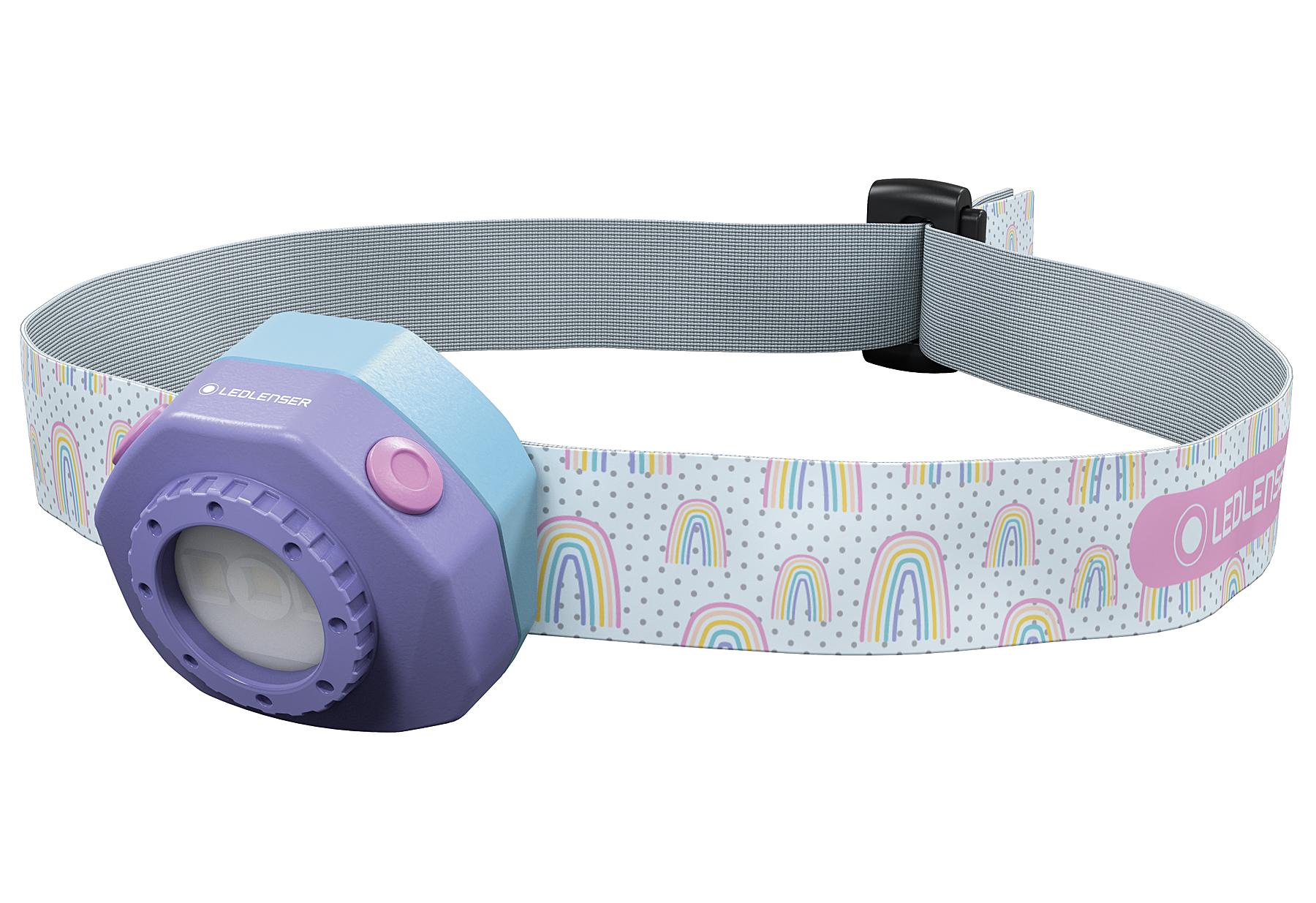 Ledlenser Kinder-Stirnlampe Kidled4R Regenbogen