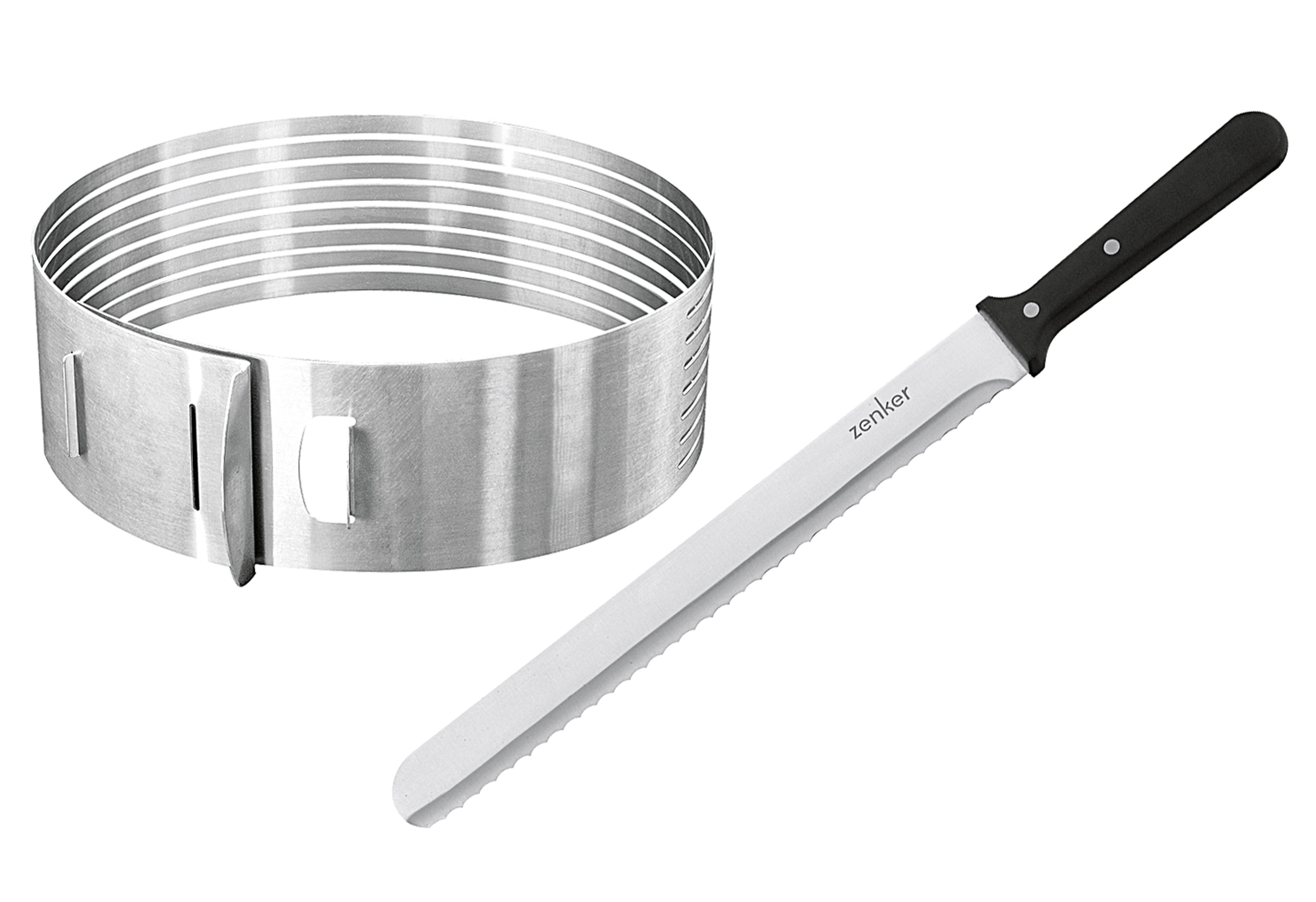 Zenker Tortenbodenschneidhilfe 2tlg.