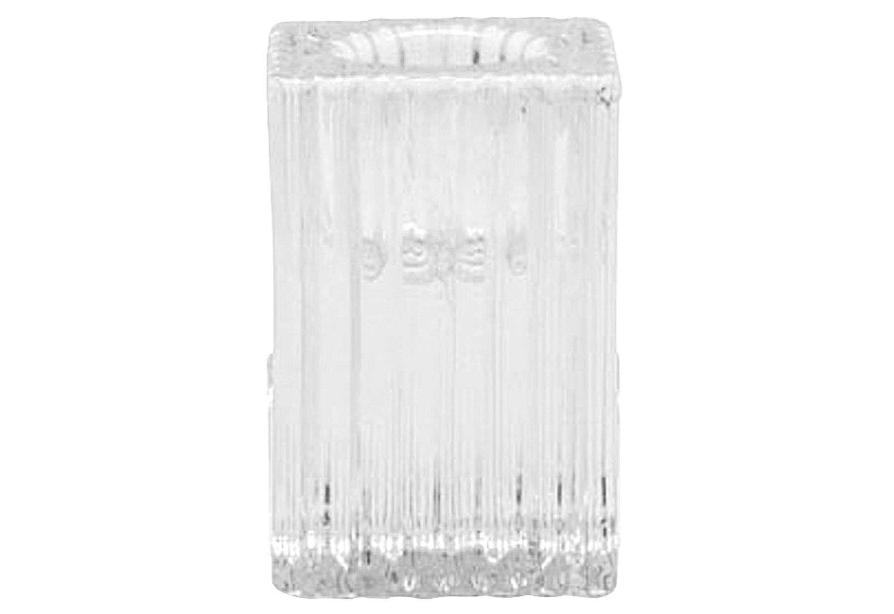 Sandra Rich Kerzenhalter "Shine Stripes Square